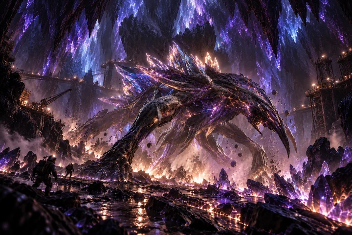 蝕脈巨獸概念原畫