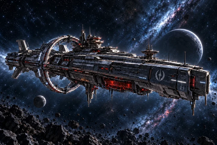 受控獵戶協約旗艦－守望號概念原畫